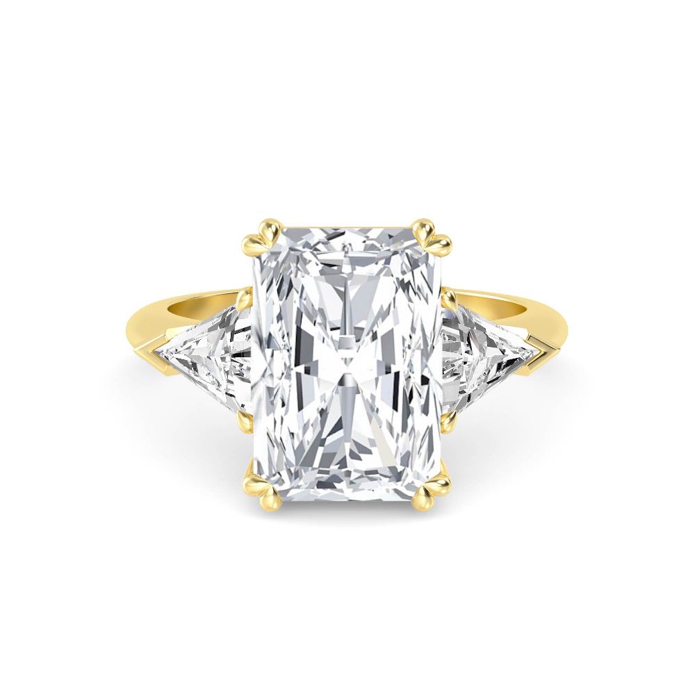 14K Yellow Gold Diamond Ring