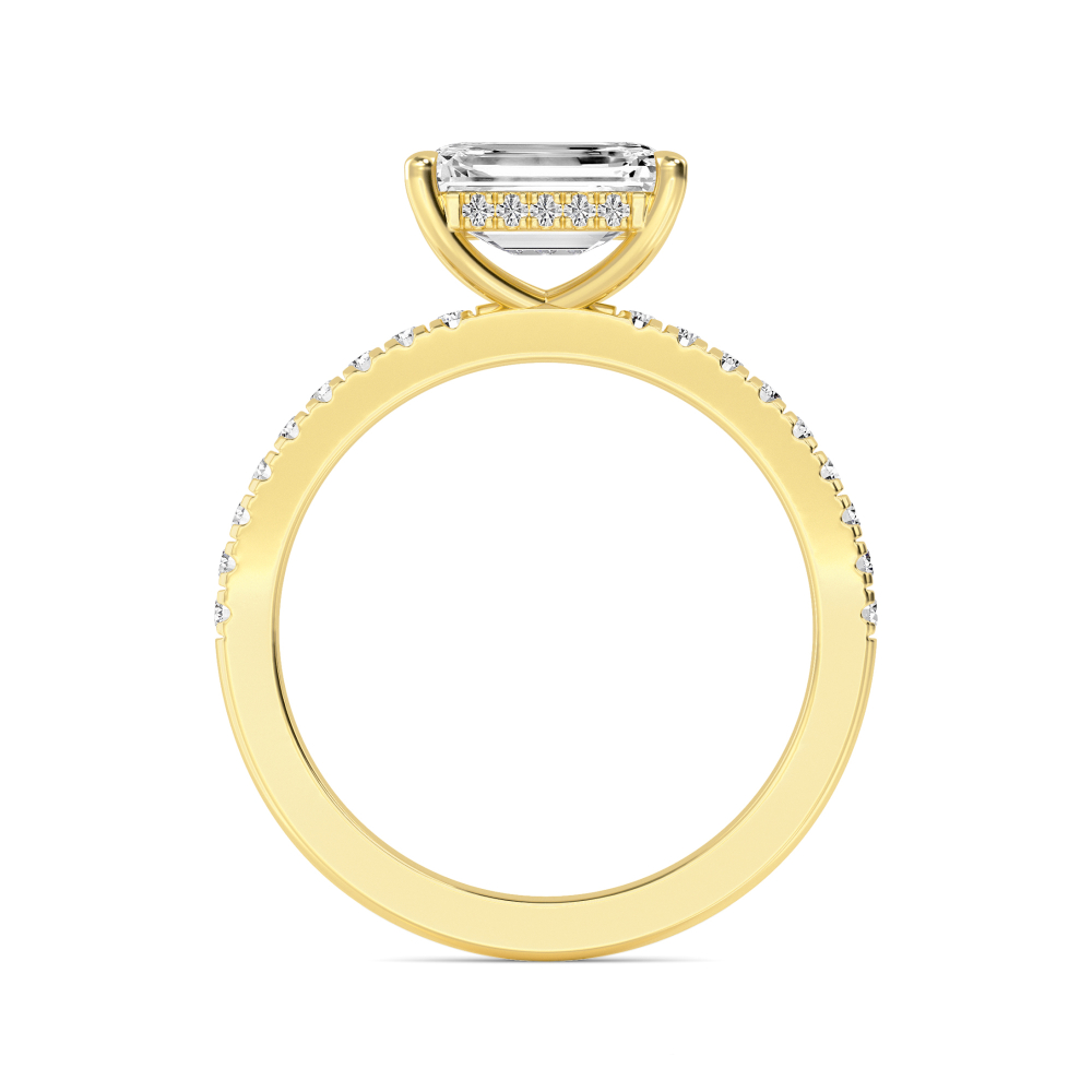 14K Yellow Gold Diamond Rings
