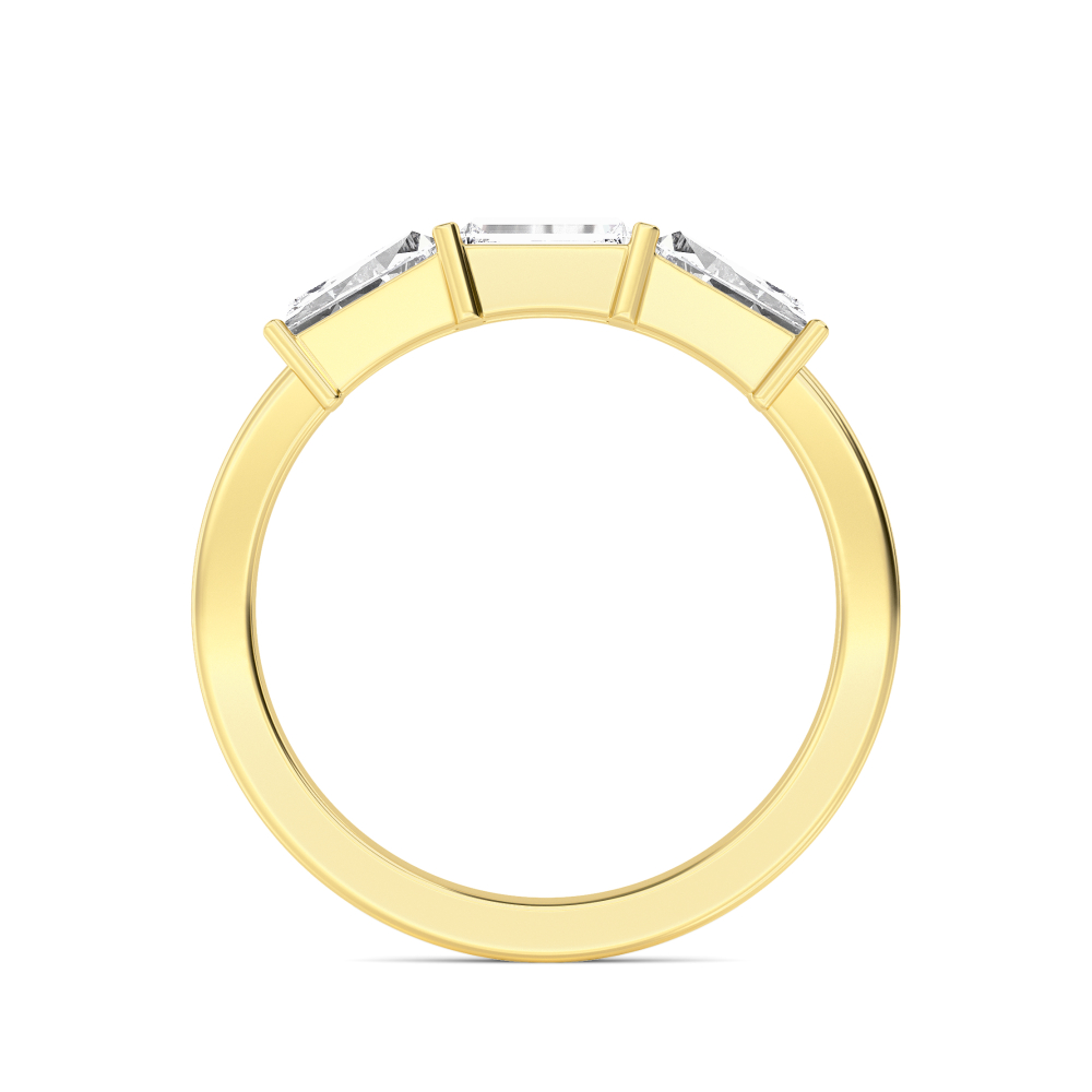 14K Yellow Gold Diamond Bands