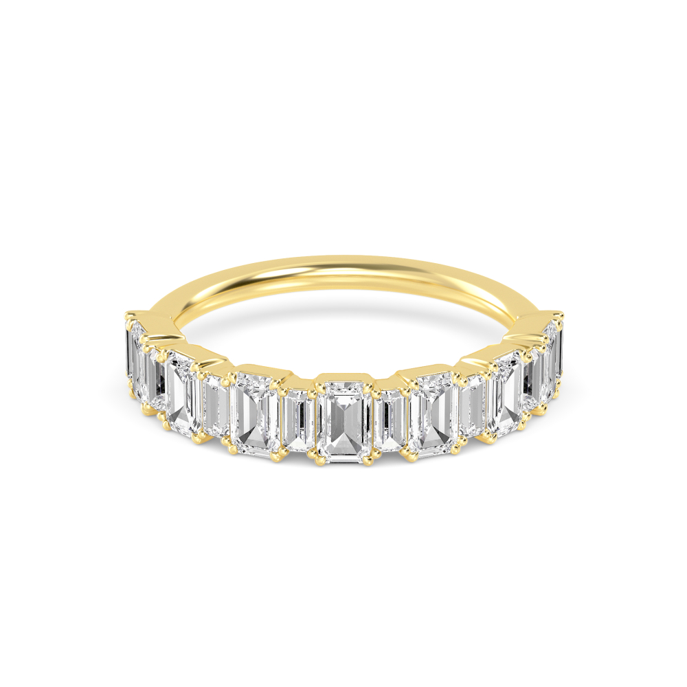 14K Yellow Gold Diamond Bands