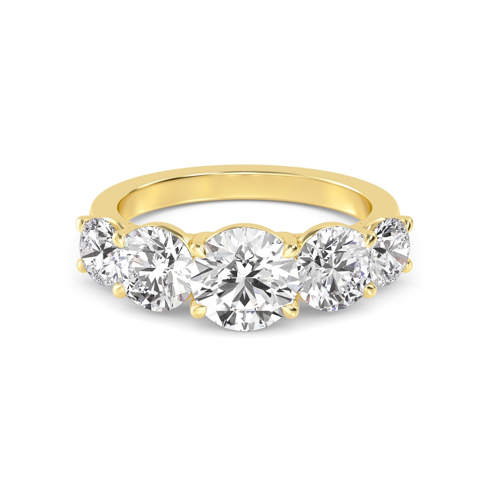 14K Yellow Gold Diamond RingsSJR60582
