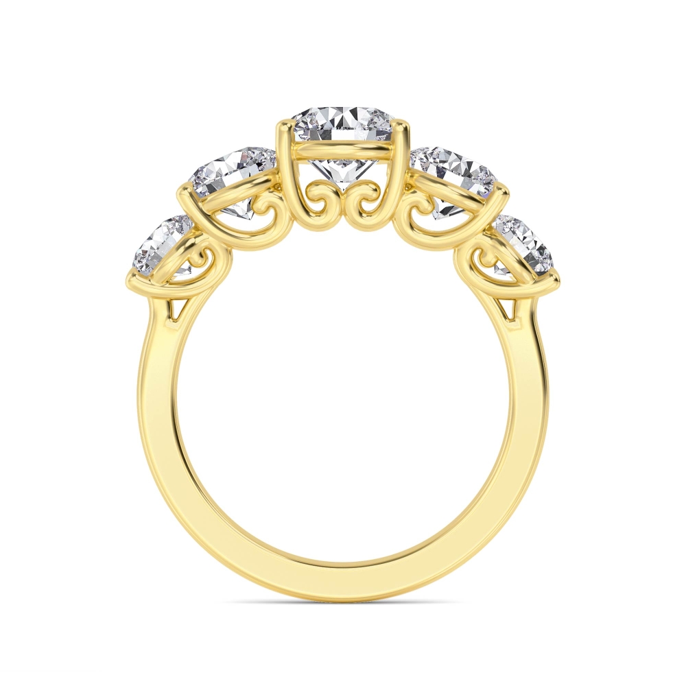 14K Yellow Gold Diamond RingsSJR60582