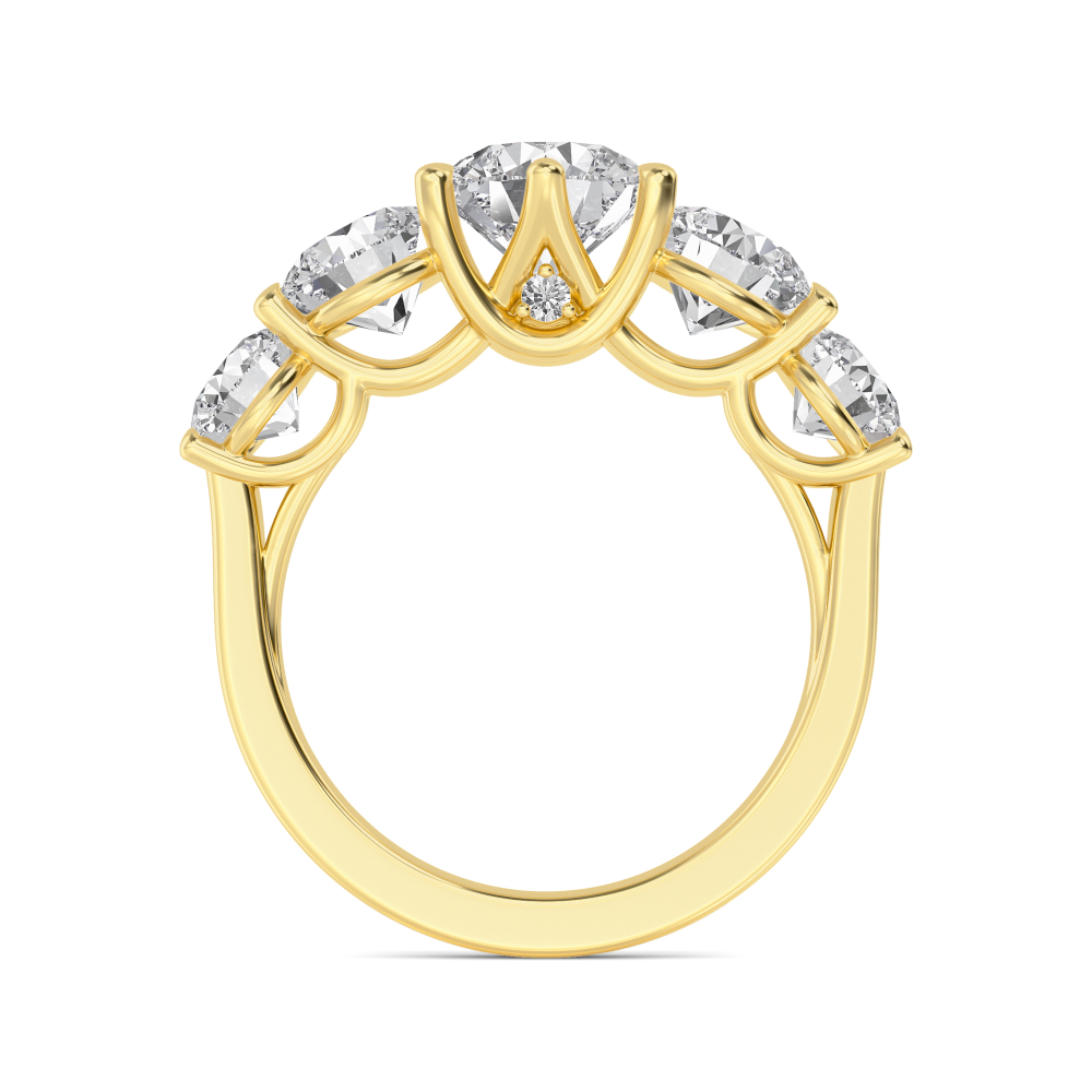 14K Yellow Gold Diamond RingsSJR60583