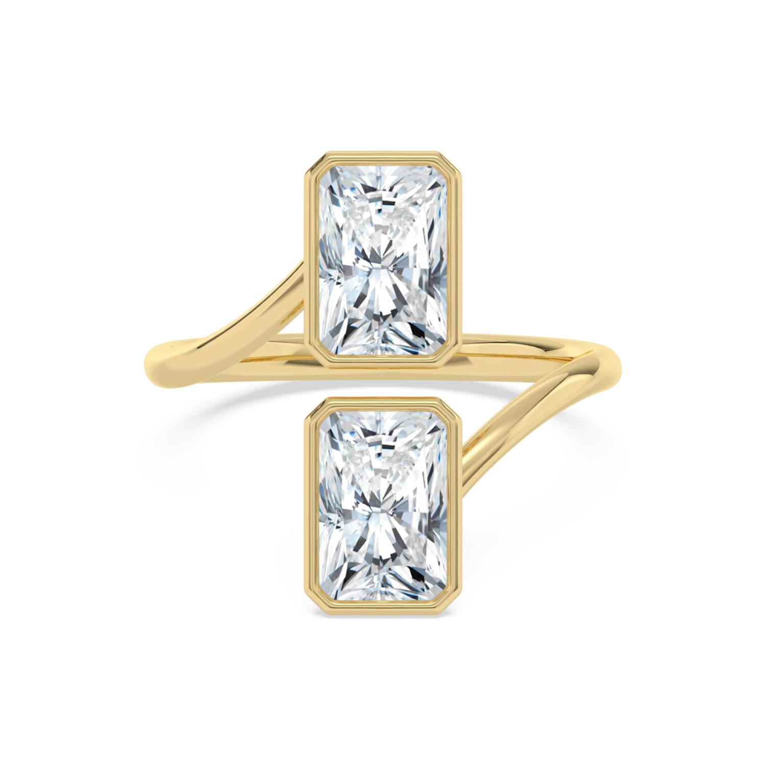 14K Yellow Gold Diamond Ring