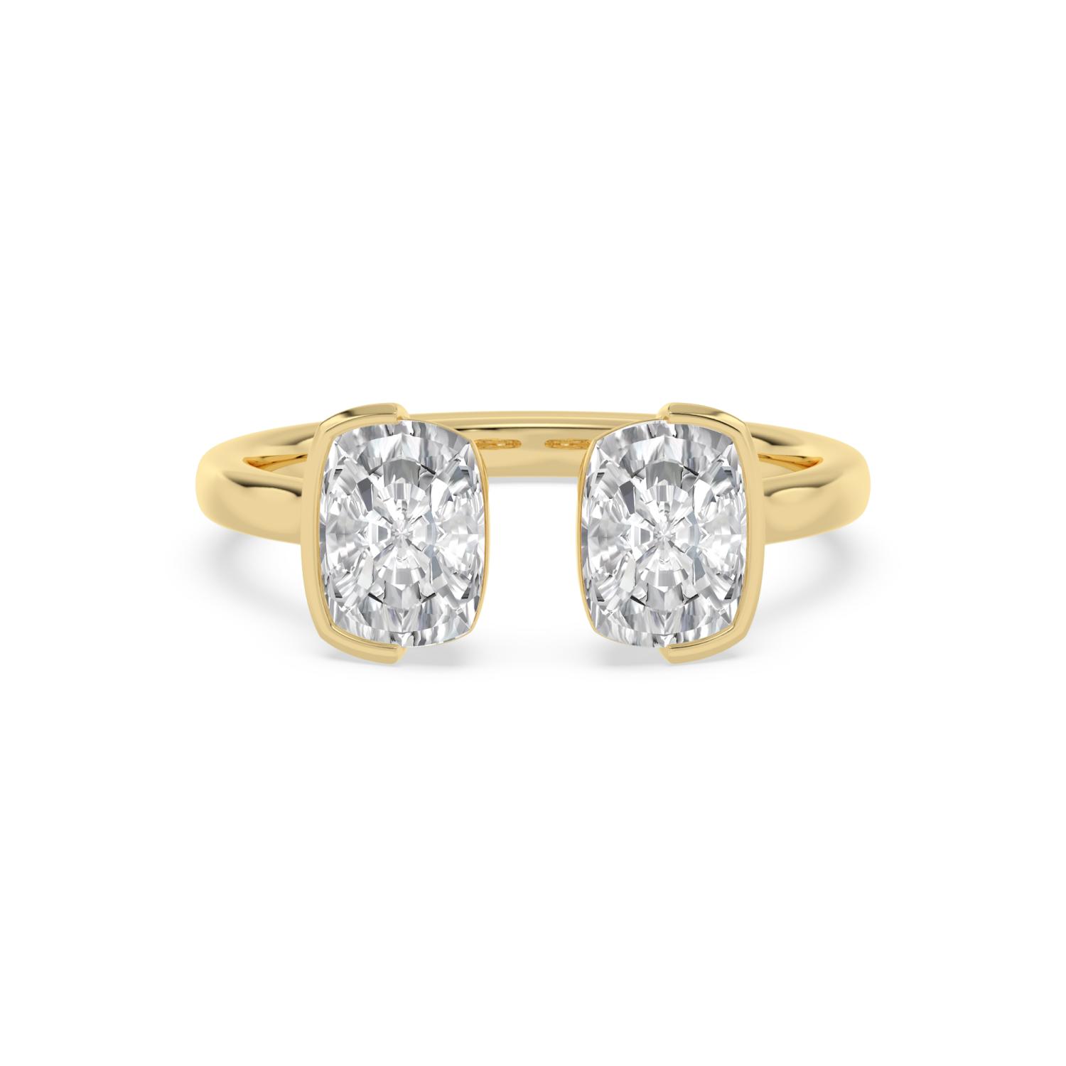 14K Yellow Gold Diamond Ring